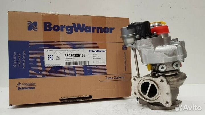 Турбокомпрессор BorgWarner 7565912 новый оригинал