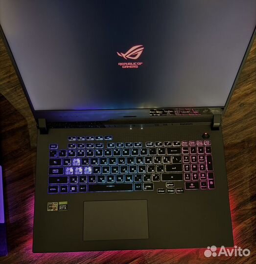 Новый игровой ноутбук Asus ROG Strix G17 G713RS 17