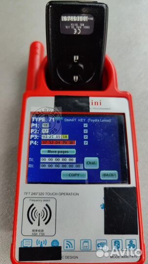 Смарт ключ Toyota RAV4 B51EA 433mhz оригинал б/у
