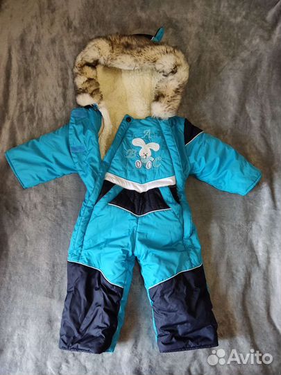 Комбинезон зимний на овчине