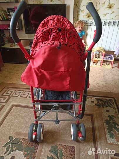 Прогулочная коляска трость бу