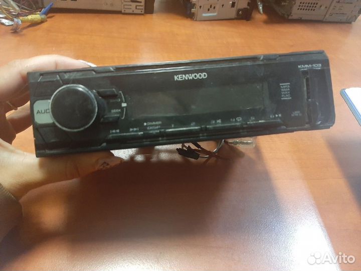 Автомагнитола kenwood KMM-103AY