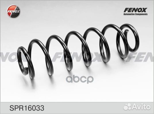 Пружина подвески перед прав/лев SPR16033 fenox