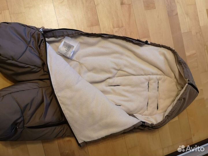 Зимний конверт в коляску stokke