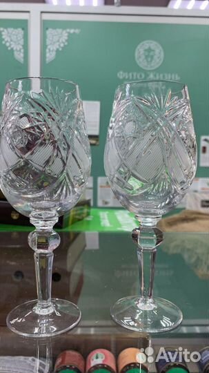 Хрустальные фужеры