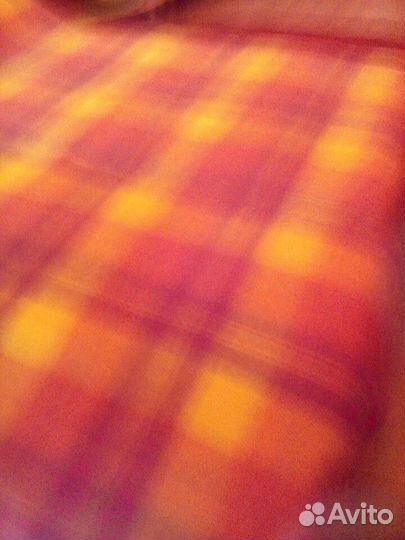 Плед 100 шерсть новый