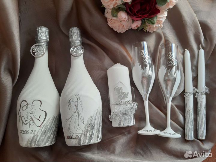 Свадебные аксессуары набором