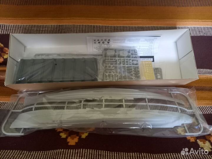 Сборная модель корабля HMS Warspite 1:350