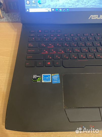 Игровой ноутбук Asus Rog