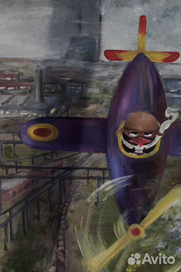 Картина маслом Пин