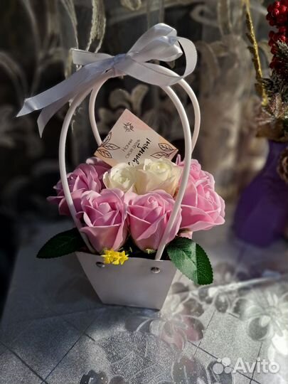 Мыльные букеты