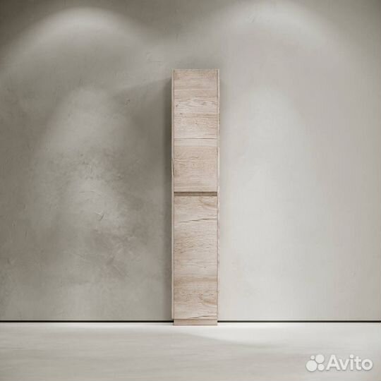 Шкаф-пенал Sancos Libra Floor Дуб галифакс натуральный, 35x187x30