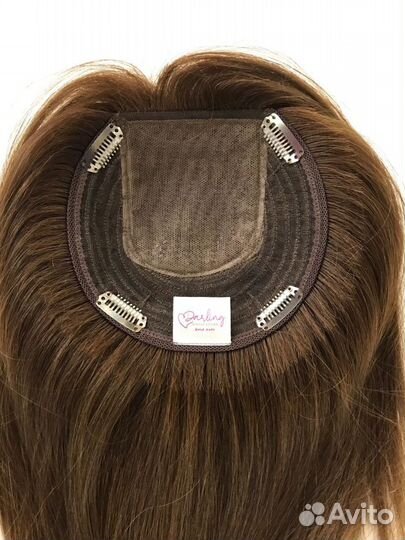 Накладка из натуральных волос 40см