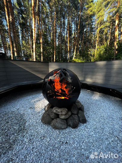 Костровая чаша /Очаг для костра