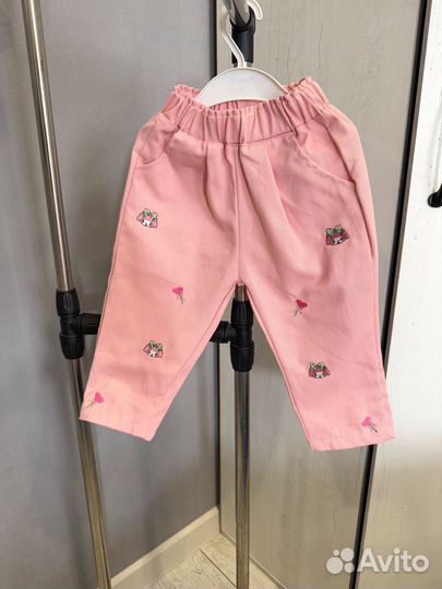 Джинсы для девочки 92