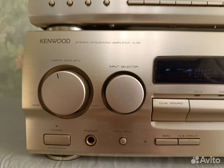 Усилитель Kenwood A99 + тюнер T-99. Japan