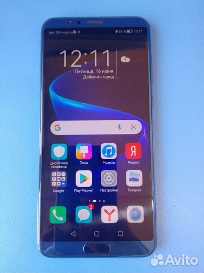 Телефон Honor View 10 6/128Gb Duos