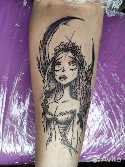 Тату / перекрытие и обновление старых работ