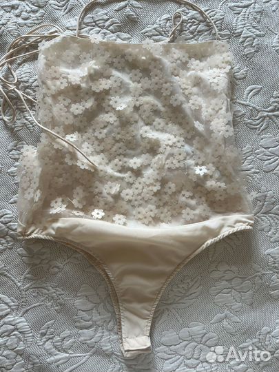 Топ Zara S с пайетками