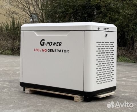Газовый генератор 9 kW g-power с постоянным подогр