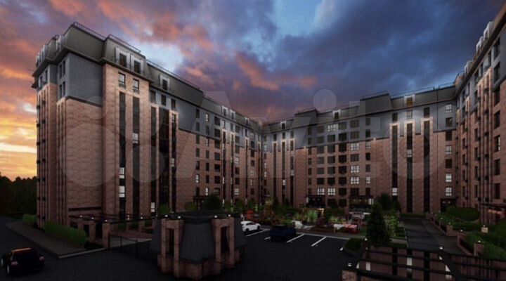 2-к. квартира, 58,9 м², 4/8 эт.