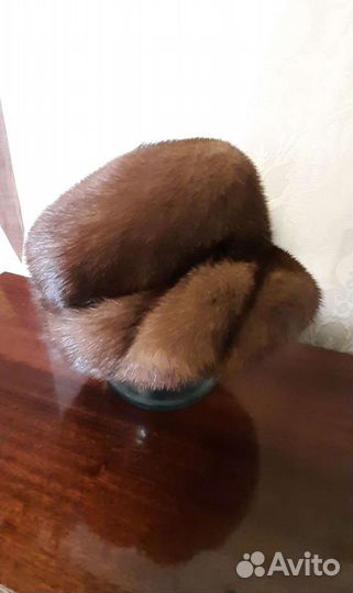 Шапка норковая женская