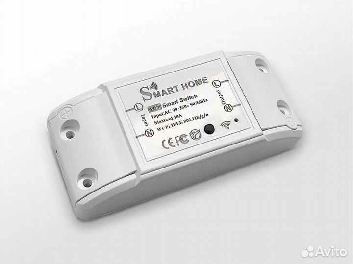 Умное Wi-Fi реле голосовое управление через Алису