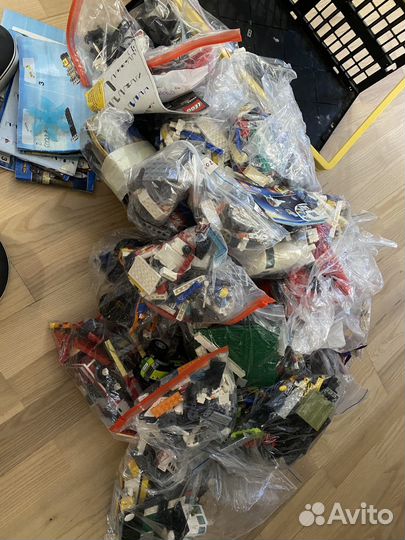 Много наборов Lego City 12 кг