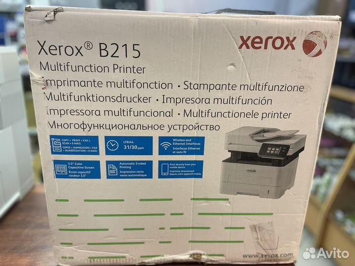Мфу лазерный Xerox B215V/DNI (Новый)