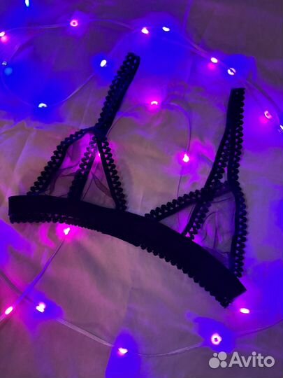 Прозрачный лиф бра XS