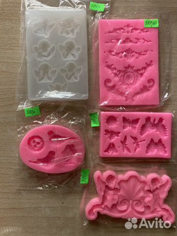 Молд силиконовый Пасхальные птички и другие