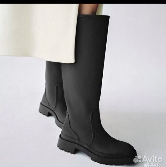 Резиновые сапоги zara