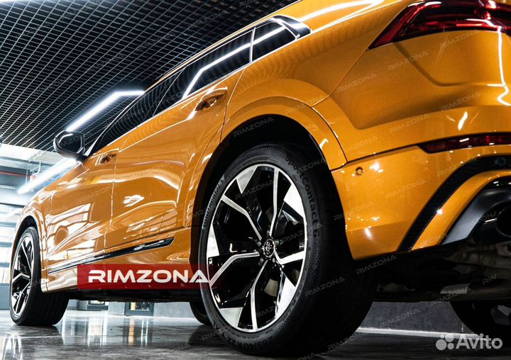 Кованые диски R22 на Audi RS7