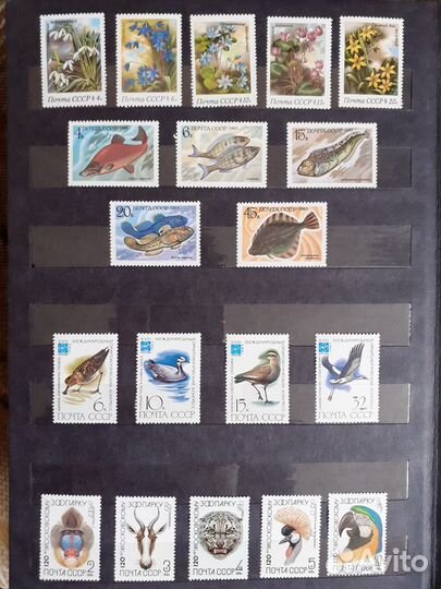 Почтовые марки СССР 1982-1985 гг