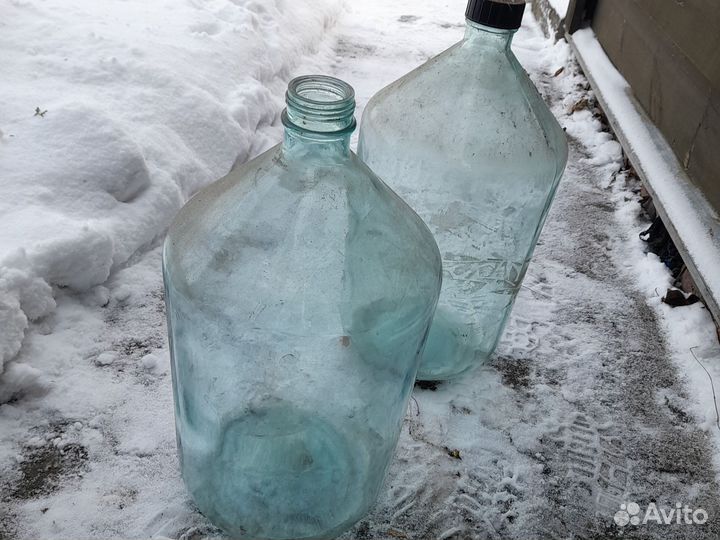 Бутыль стеклянный 20л