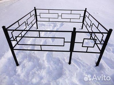 Оградки на кладбище, на могилу, ритуальная оградка