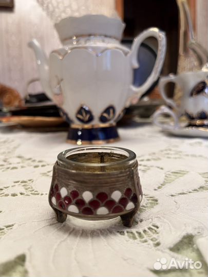 Солонка мельхиор СССР