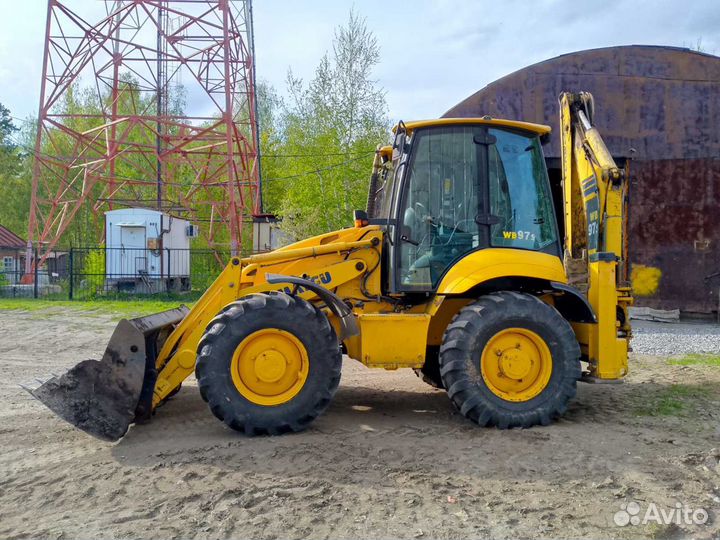 Экскаватор-погрузчик Komatsu WB97S-5, 2007