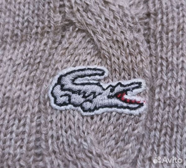 Свитер 100% шерсть lacoste 50р