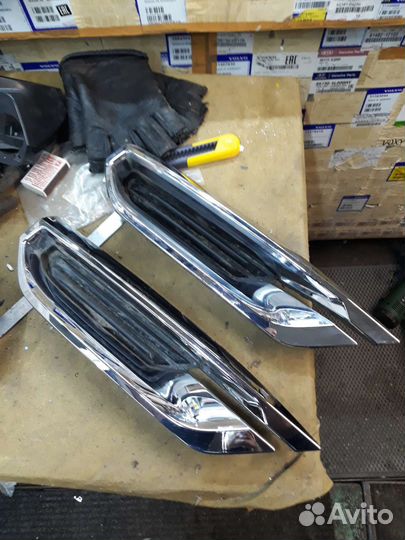 Хавал ф7 Накладка заднего бампера Левая Haval F7