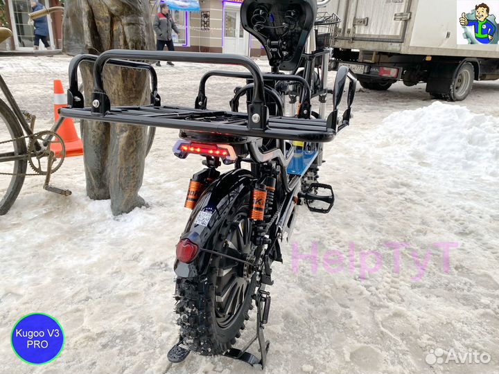 Электровелосипед для доставки Kugoo V3 2024 м.г