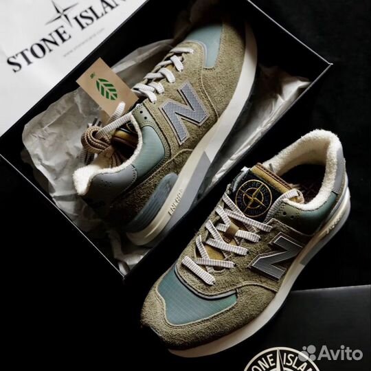 Кроссовки New Balance x Stone Island