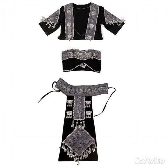 Великолепные черные платья и свадебные наряды