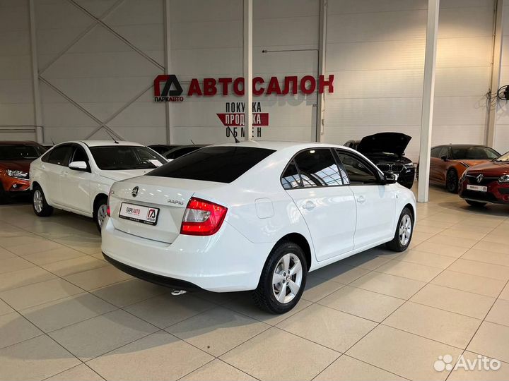 Skoda Rapid 1.6 AT, 2014, 155 000 км