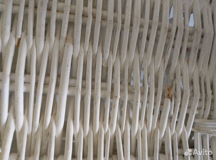 Корзина для белья плетенная