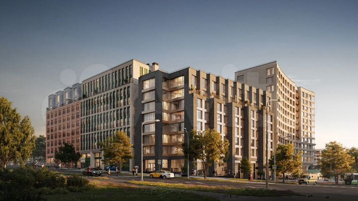 3-к. квартира, 101,3 м², 6/13 эт.