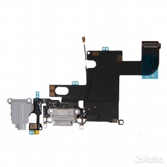 Шлейф с разъёмом зарядки,микрофоном, гарнитуры и а