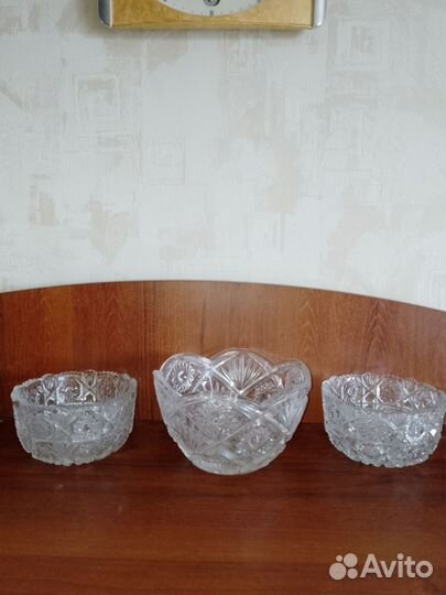 Хрустальная ваза