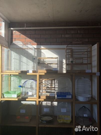 Клетки для птиц и грызунов