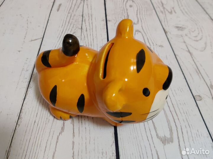 Новая керамическая копилка тигр